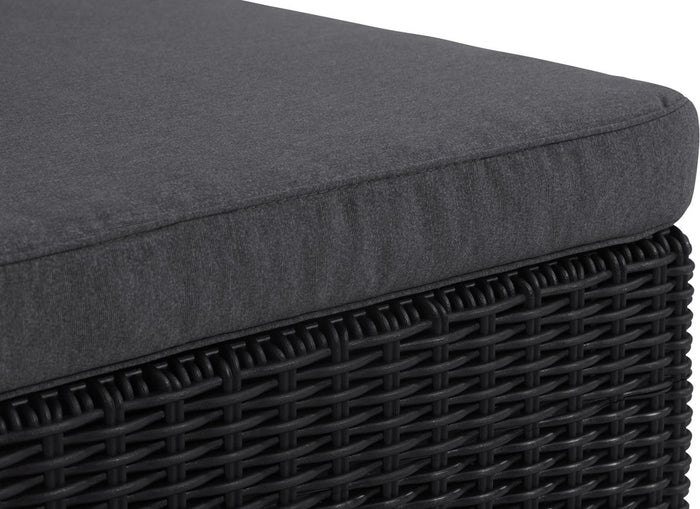 Allibert California Chaise Longue Loungeset - 3-4 personen - Grafiet