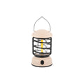 Leitmotiv Tafellamp Camping Lantern Led - Gebroken Wit - 8.5x8.5x15cm