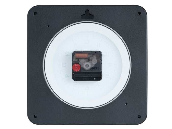 Karlsson Wandklok New Vintage - Mat zwart - 4.4x22x22cm