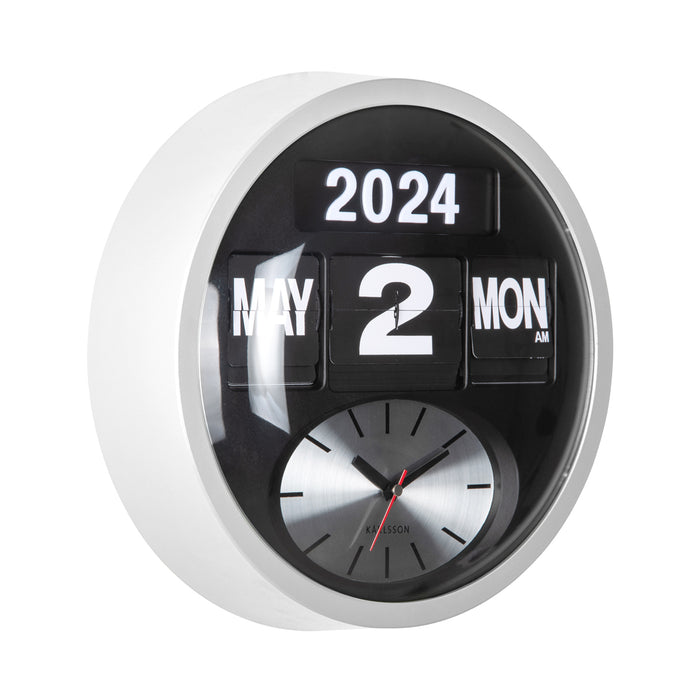 Karlsson - Wall Clock Round Flip