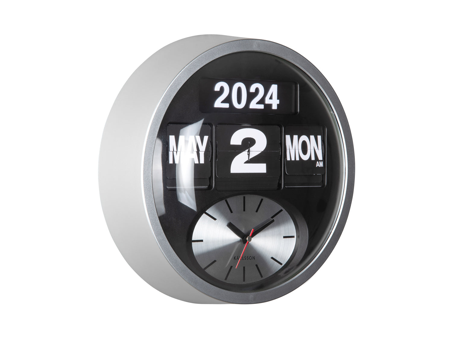 Karlsson - Wall Clock Round Flip
