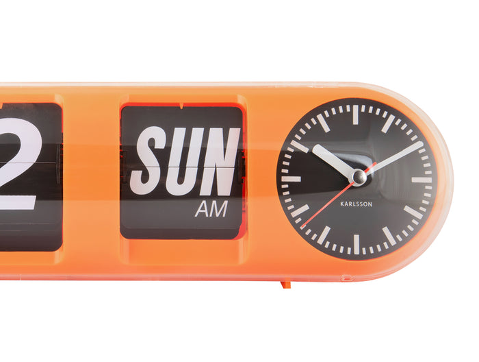 Karlsson - Wall Clock Tube Flip