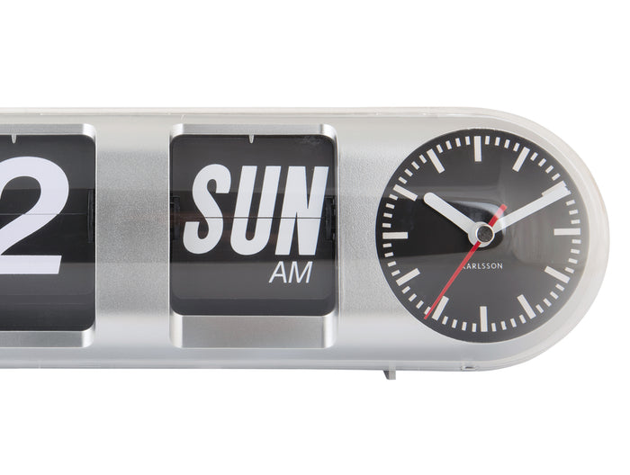 Karlsson - Wall Clock Tube Flip