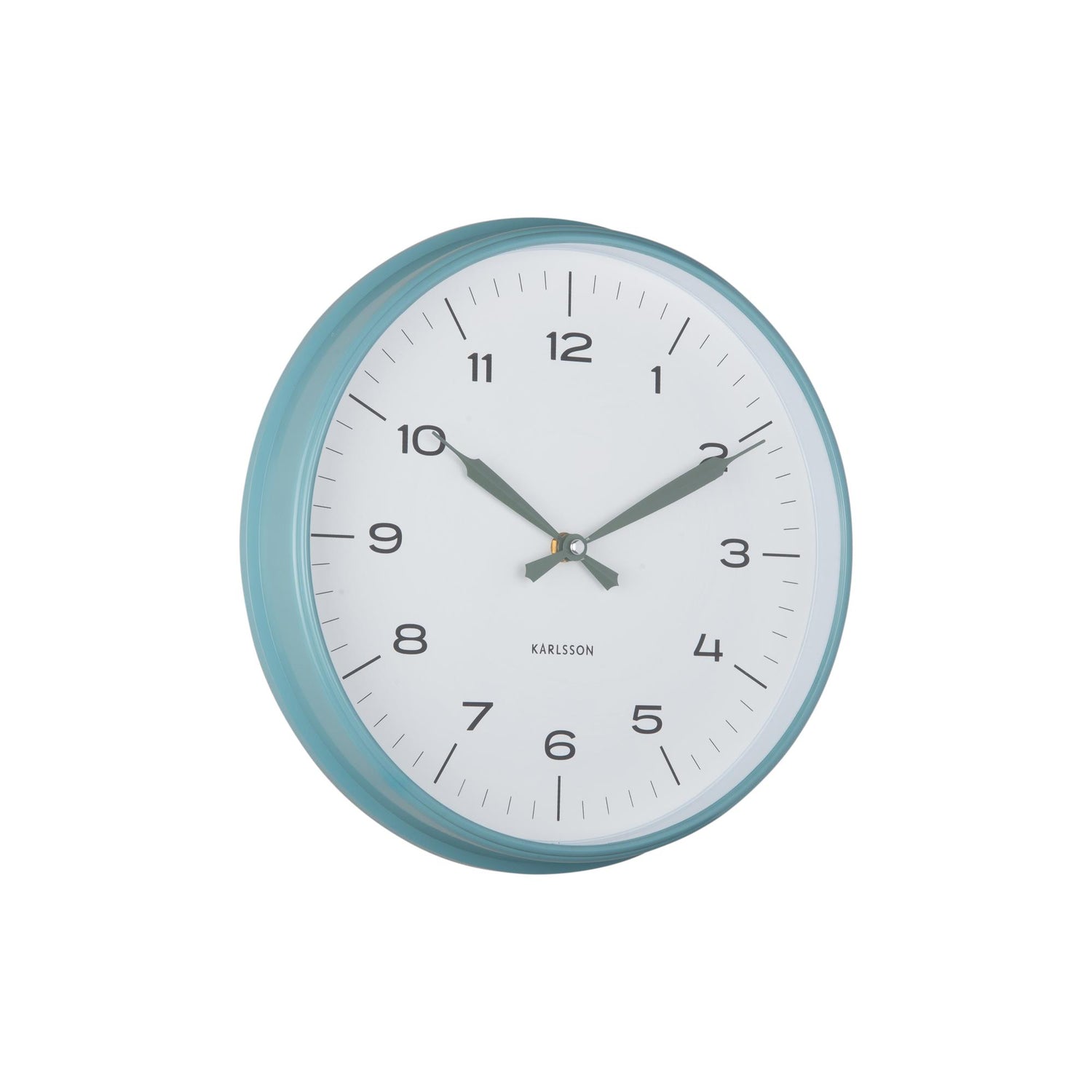 Karlsson Wandklok Modern Factory - Jungle groen - Ø30cm
