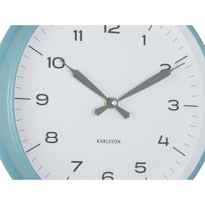 Karlsson Wandklok Modern Factory - Jungle groen - Ø30cm