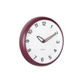 Karlsson Wandklok Bella - Dark mauve - 4.2x30x30cm