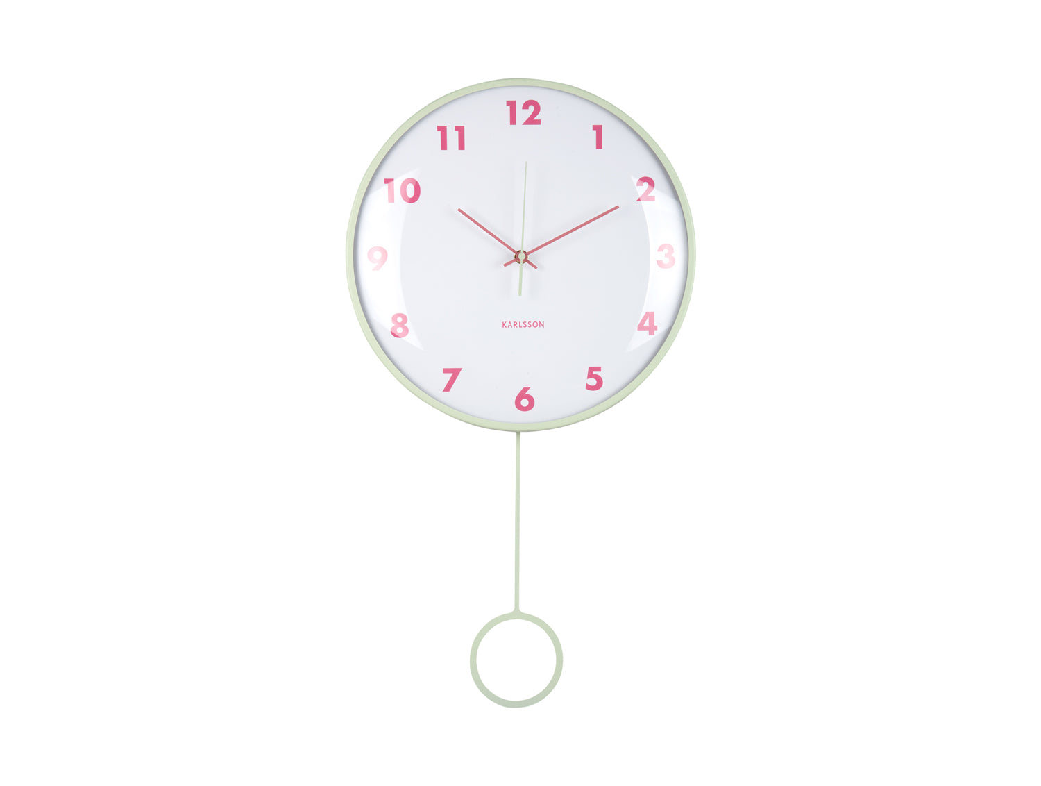 Karlsson - Wall Clock Cheeky Dome Pendulum