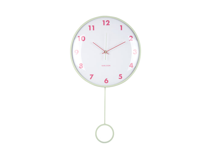 Karlsson - Wall Clock Cheeky Dome Pendulum