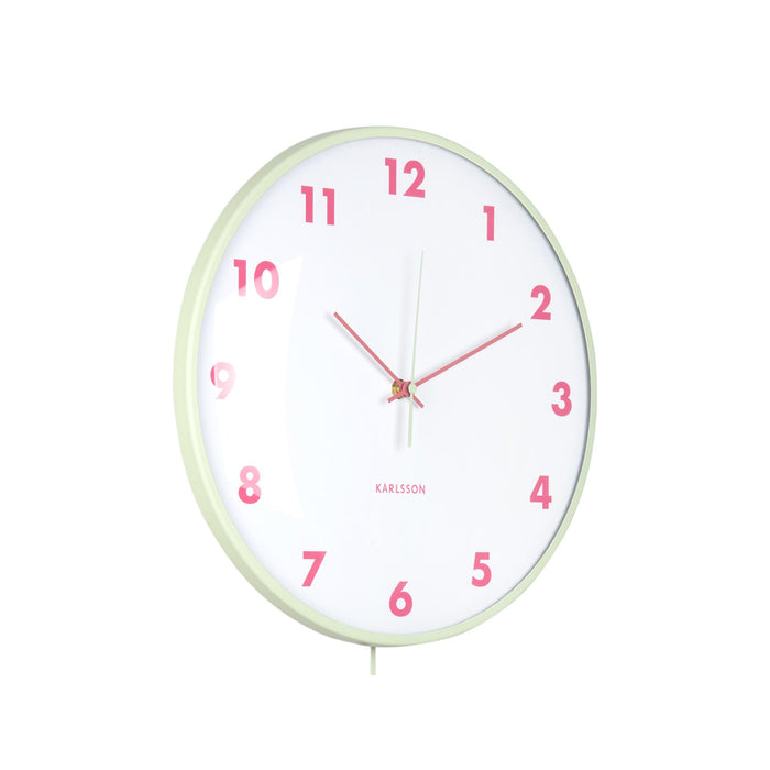 Karlsson - Wall Clock Cheeky Dome Pendulum