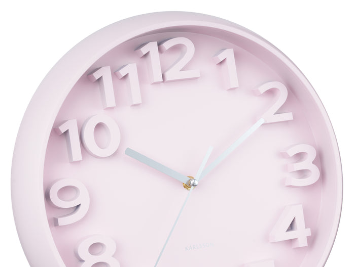 Karlsson - Wall Clock Elevated Classic Numbers