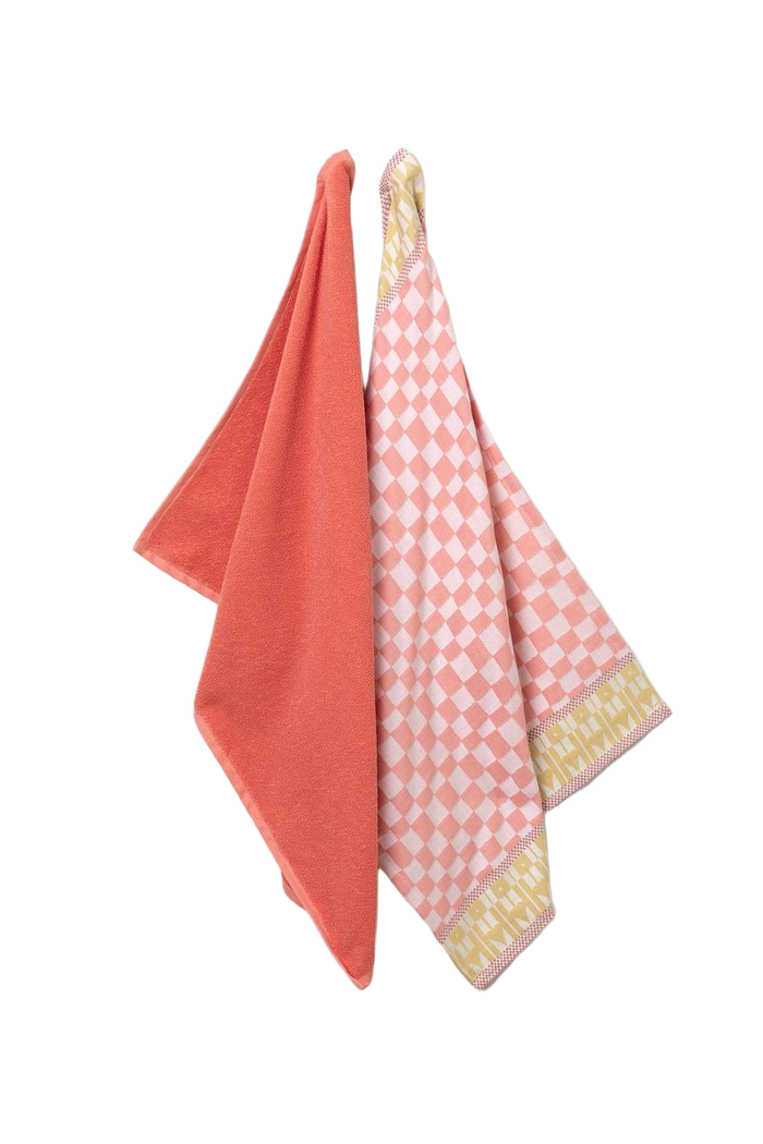 Sissy-Boy Oranje handdoek en theedoek terry
