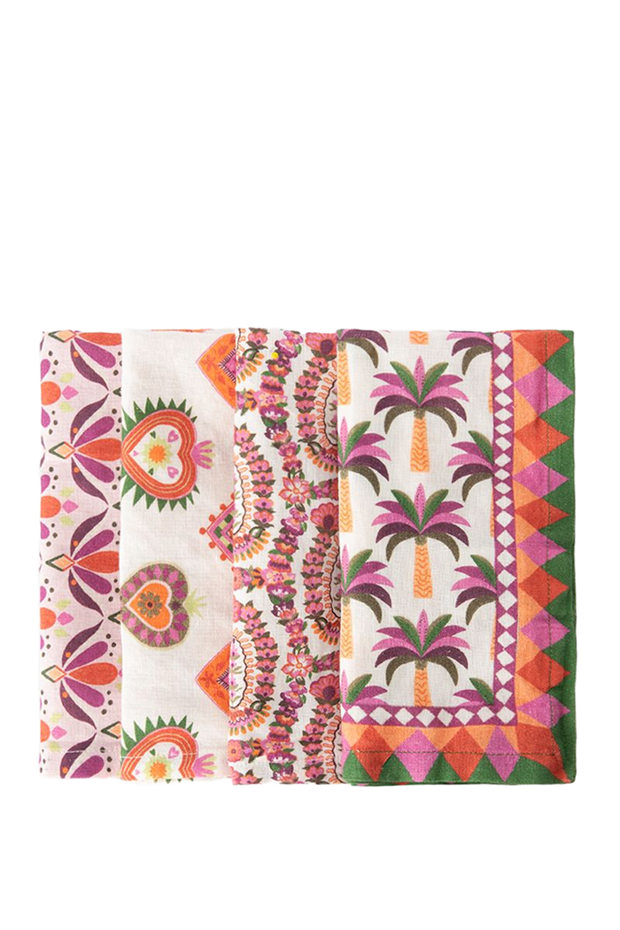 Sissy-Boy Set van 4 servetten met multicolour print-4st.