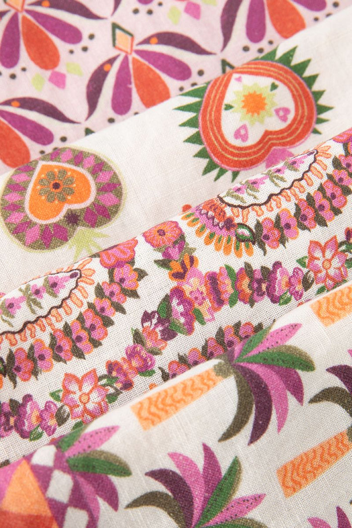 Sissy-Boy Set van 4 servetten met multicolour print-4st.