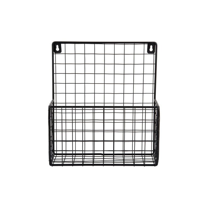 Present Time Tijdschriftrek Reja - Zwart - 27x10x30cm