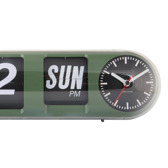 Karlsson - Wall Clock Tube Flip