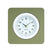 Karlsson Wandklok New Vintage - Legergroen - 4.4x22x22cm