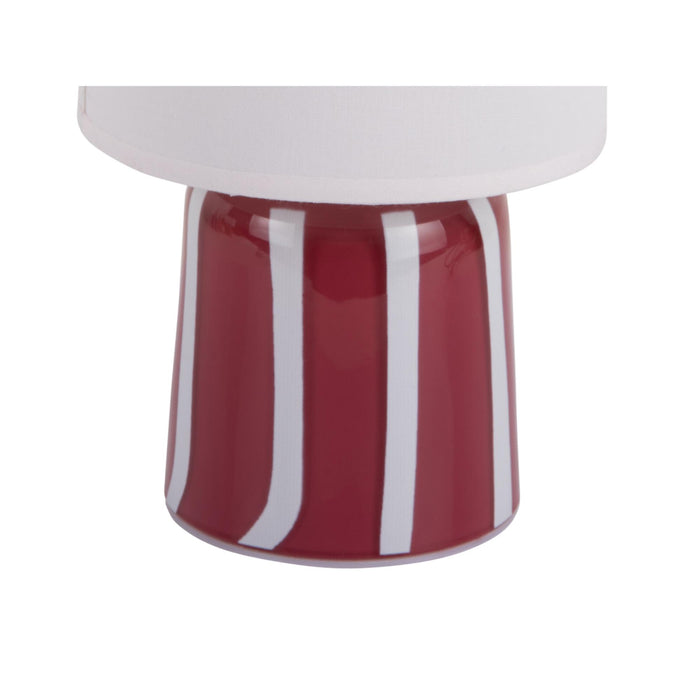 Leitmotiv Tafellamp Verano - Rode oker - 13.5x13.5x20cm