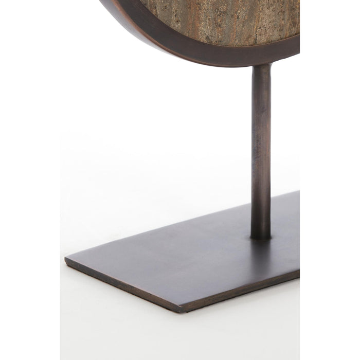 Light&living Ornament op voet 25,5x10x38,5 cm MORENO dnkr bruin tra...