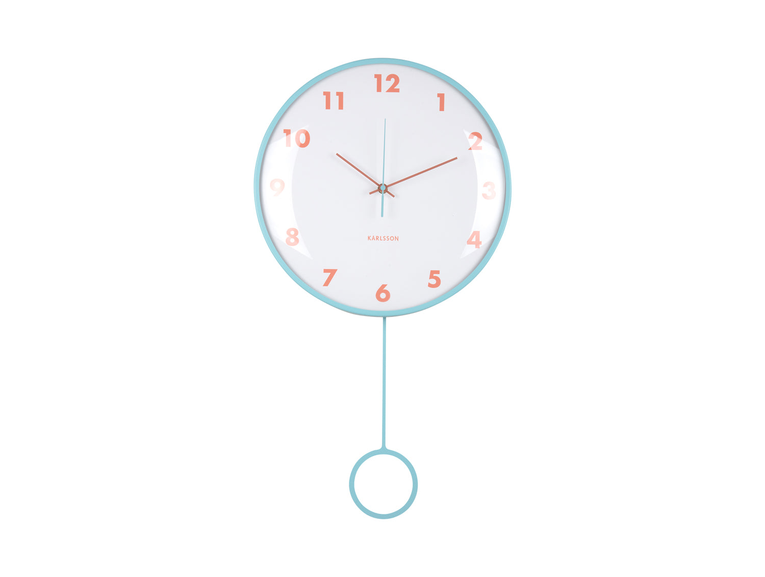 Karlsson - Wall Clock Cheeky Dome Pendulum