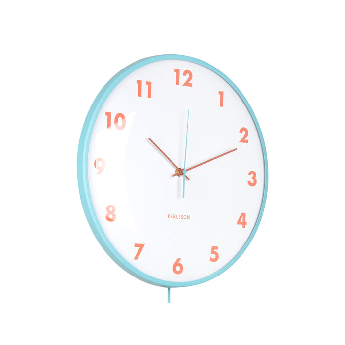 Karlsson - Wall Clock Cheeky Dome Pendulum