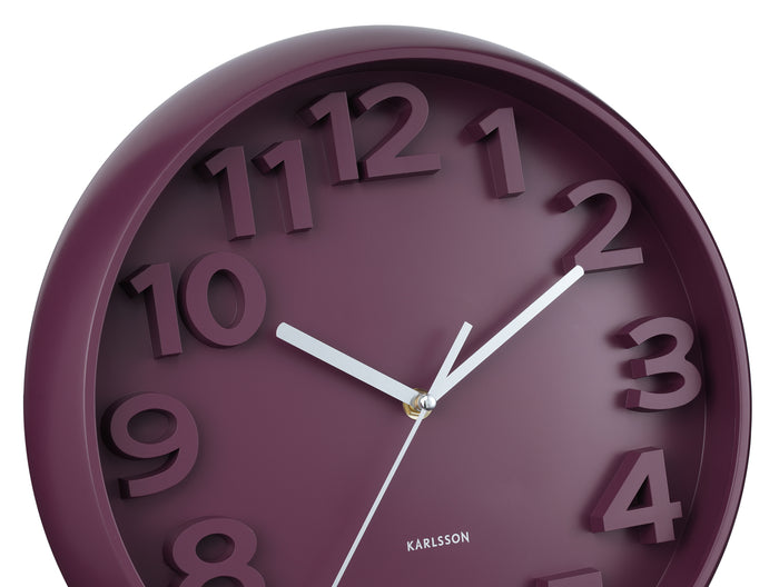 Karlsson - Wall Clock Elevated Classic Numbers
