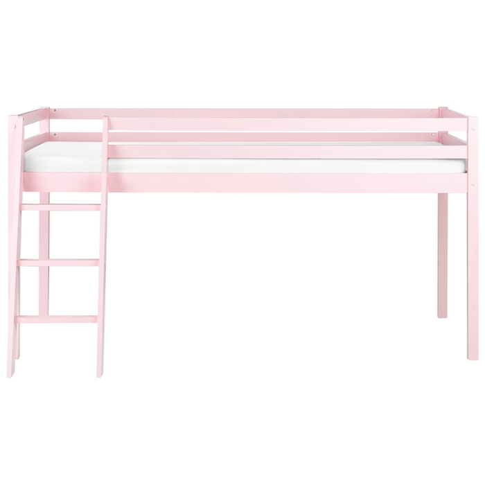 Beliani - ASCOUX - Kinderbed - Roze - 90 x 200 cm - Dennenhout