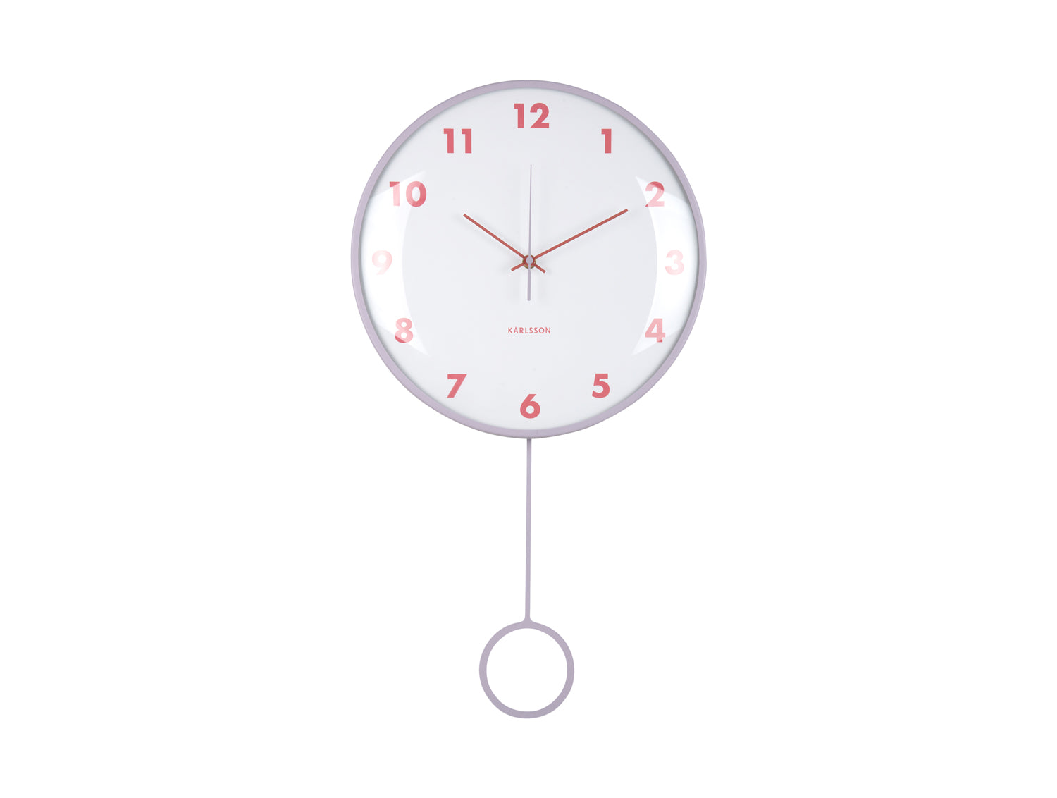 Karlsson - Wall Clock Cheeky Dome Pendulum