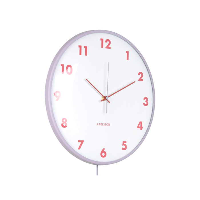 Karlsson - Wall Clock Cheeky Dome Pendulum