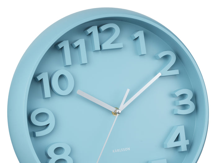 Karlsson - Wall Clock Elevated Classic Numbers