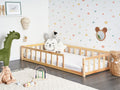 Beliani - MEYMAC - Kinderbed - Lichtbruin - 90 x 200 cm - Dennenhout