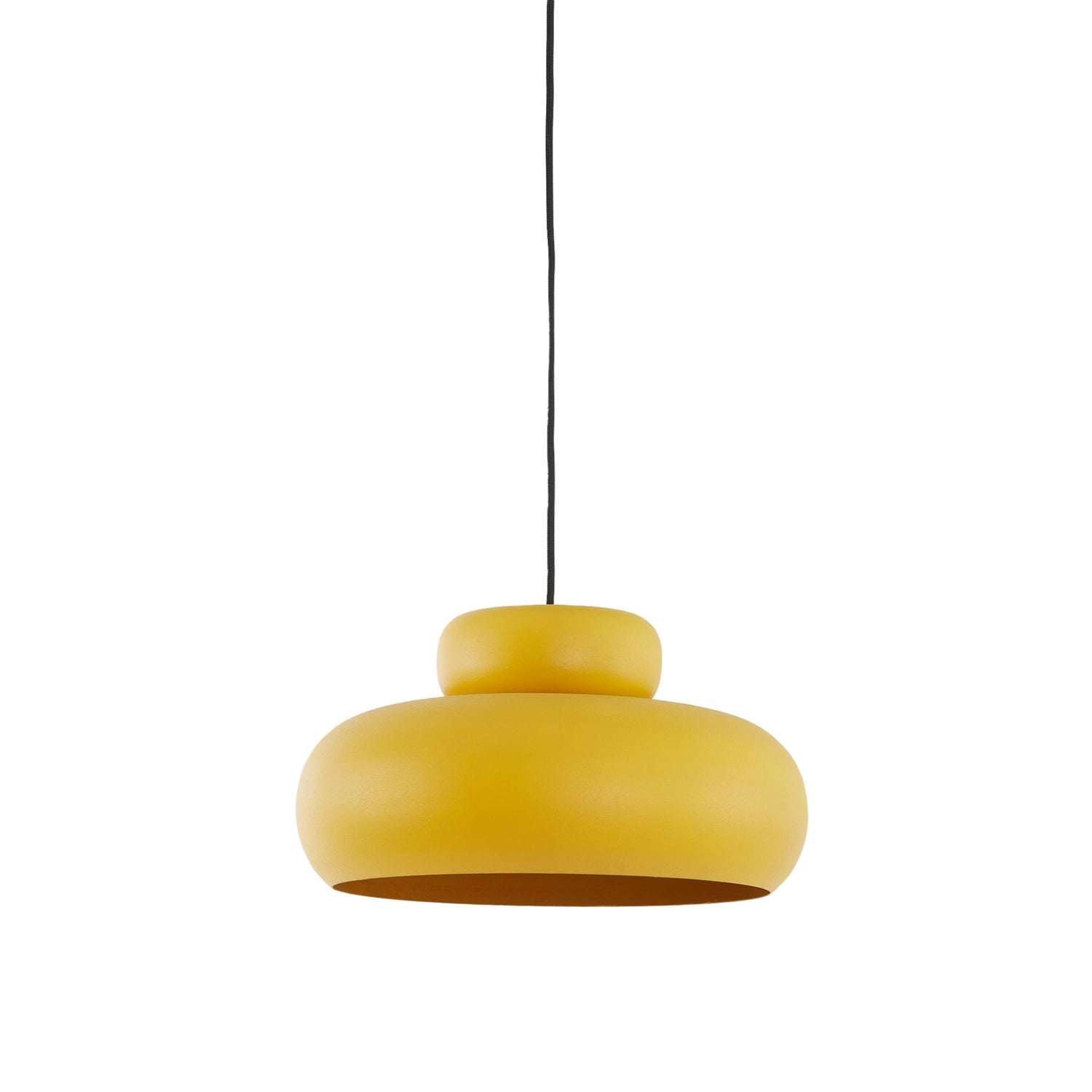 Light & Living Hanglamp Neiva - Okergeel - Ø39cm