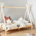 Beliani - DEVAY - Kinderbed - Lichtbruin - 90 x 200 cm - Grenenhout