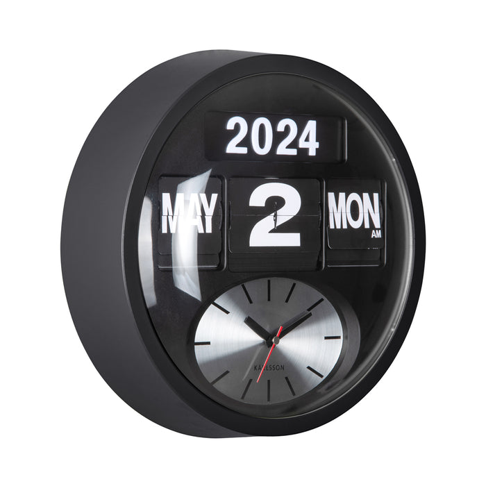 Karlsson - Wall Clock Round Flip