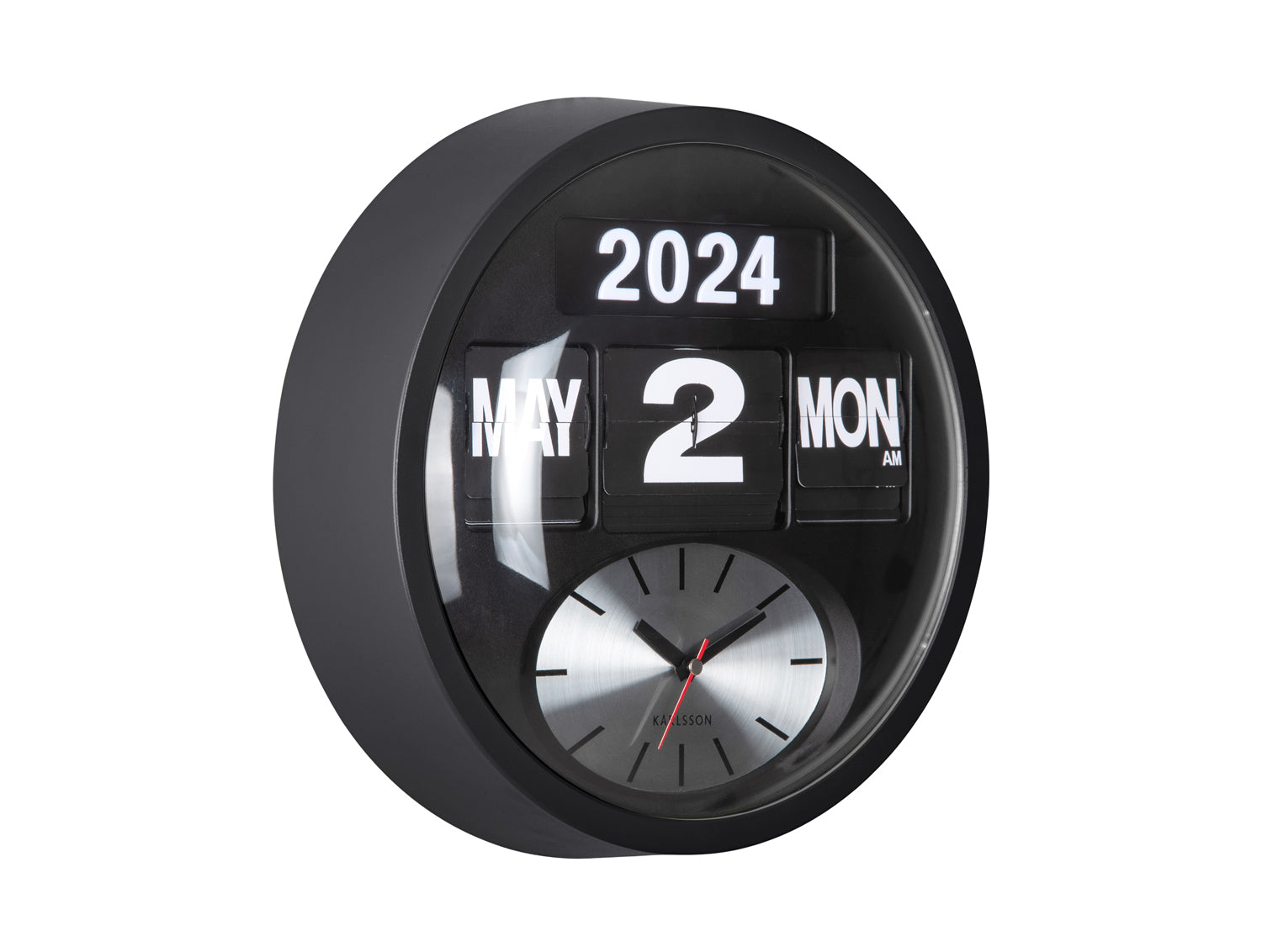 Karlsson - Wall Clock Round Flip