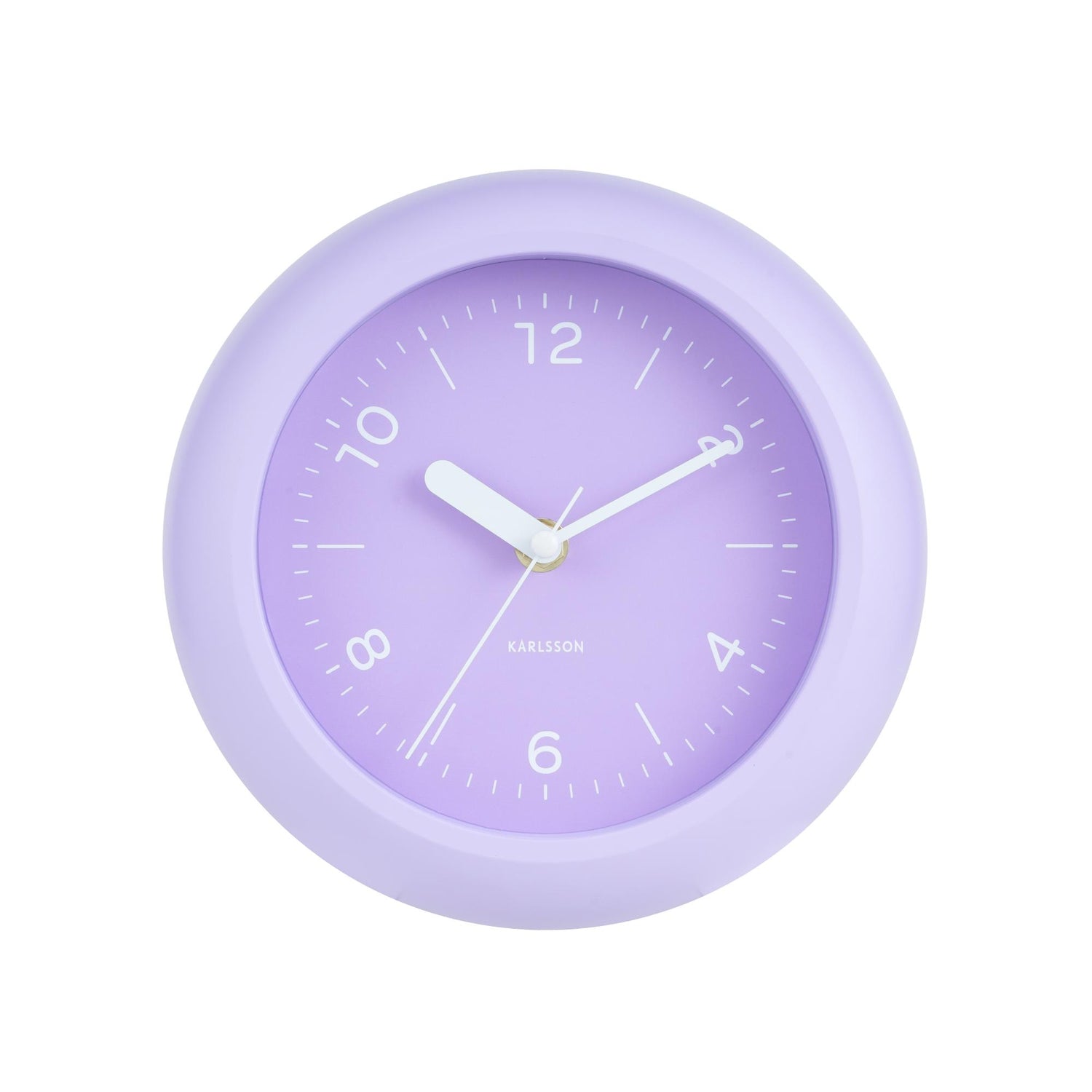 Karlsson Wandklok Slope - Zachtpaars - Ø20cm