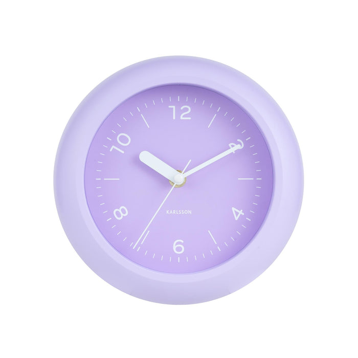 Karlsson Wandklok Slope - Zachtpaars - Ø20cm