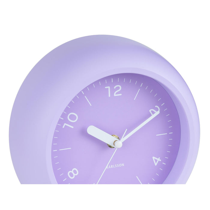 Karlsson Wandklok Slope - Zachtpaars - Ø20cm