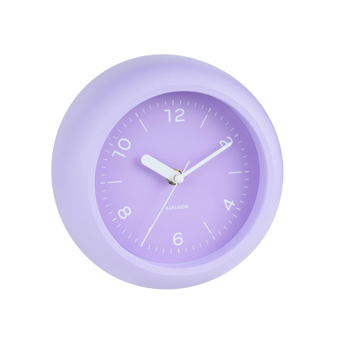 Karlsson Wandklok Slope - Zachtpaars - Ø20cm