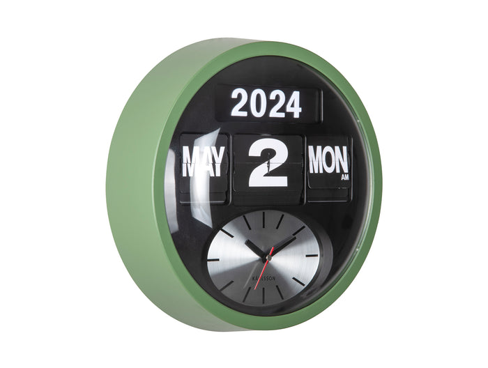 Karlsson - Wall Clock Round Flip