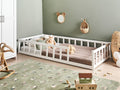 Beliani - MEYMAC - Kinderbed - Wit - 90 x 200 cm - Dennenhout