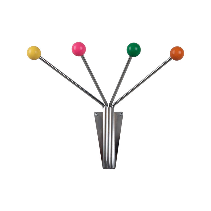 Present Time Kapstok Neptune - Nikkel - 30x21x11.5cm