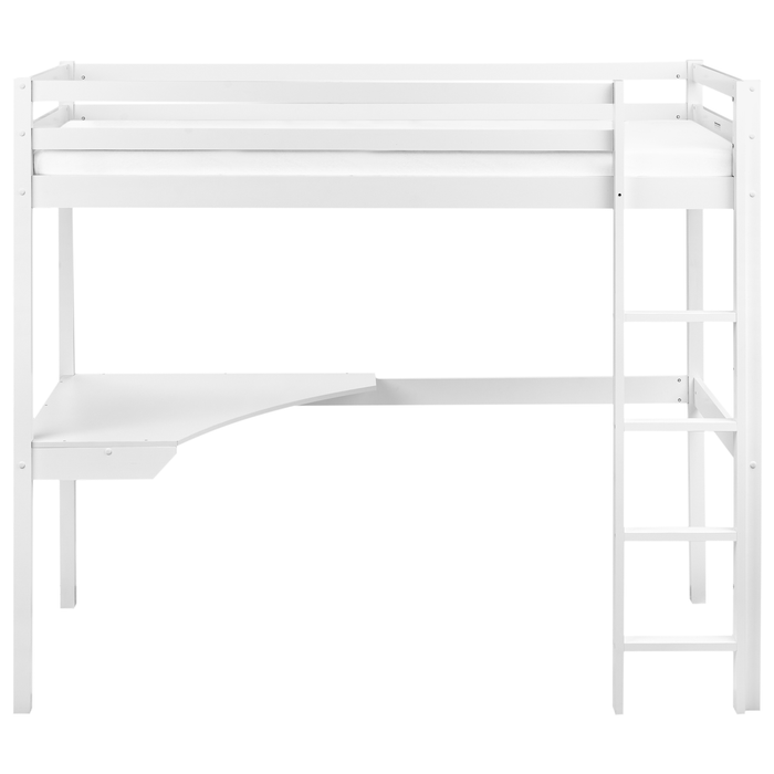 Beliani - LOURY - Kinderbed - Wit - 90 x 200 cm - Dennenhout