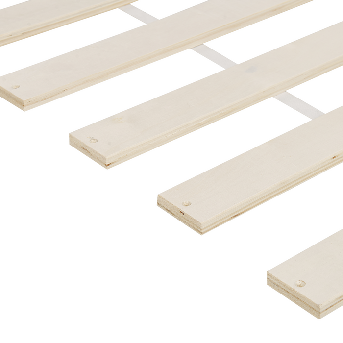 Beliani-OLENDON-Eenpersoonsbed-Lichtbruin-90 x 200 cm-Dennenhout