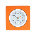 Karlsson Wandklok New Vintage - Helderoranje - 4.4x22x22cm