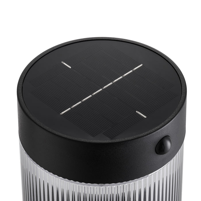 Nordlux Coupar Solar Sokkellamp - Zwart