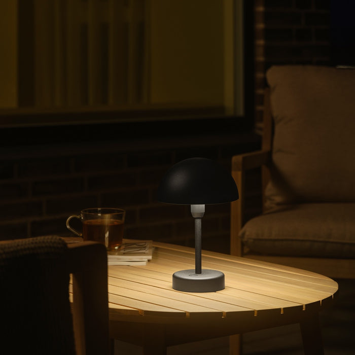 Nordlux Ellen To-Go Oplaadbare Tafellamp - Zwart
