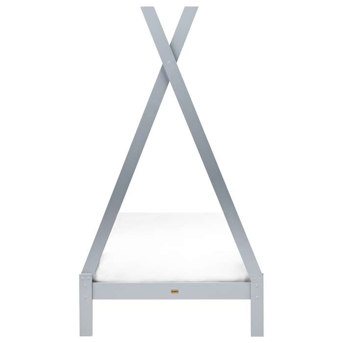 Beliani - DEVAY - Kinderbed - Grijs - 90 x 200 cm - Grenenhout