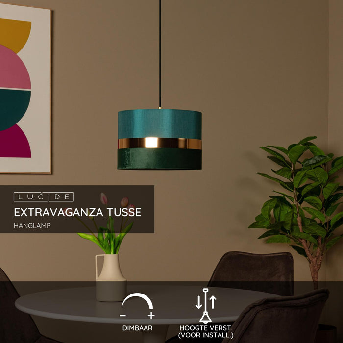 Lucide EXTRAVAGANZA TUSSE Hanglamp - Groen