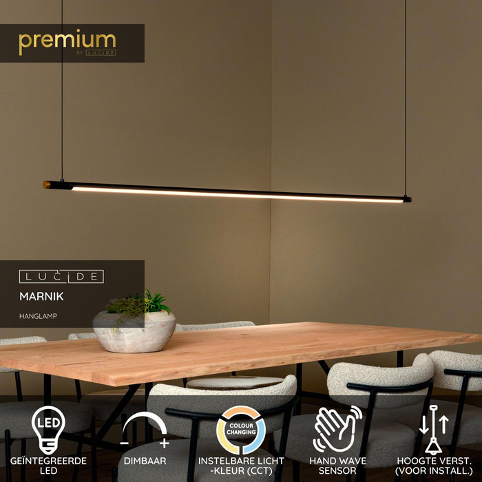 Lucide Premium MARNIK Hanglamp - Zwart