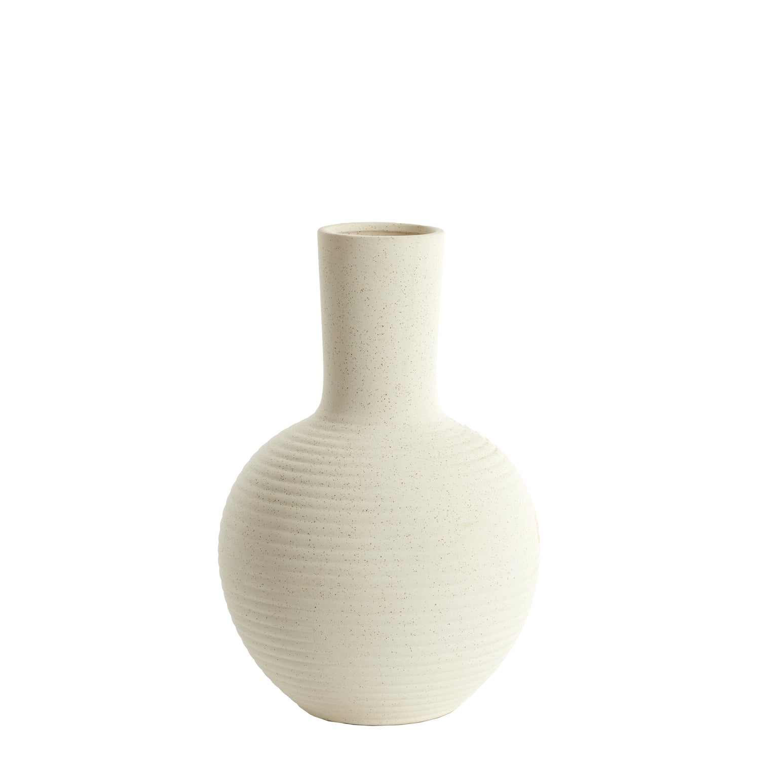 Light&living Vaas deco Ø28,5x42 cm ULLOA keramiek mat crème